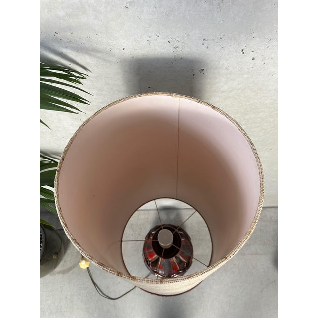 1970s Vintage Fat Lava Floor Lamp, 1970s For Sale - Image 5 of 10