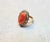 Victorian 14kt Gold Coral Cameo and Seed Pearl Ring, Circa 1860–1880 For Sale - Image 4 of 9
