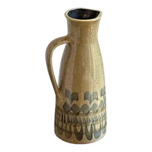 Mid-20th Century Lapid Israel Stoneware Tall Pitcher, Vase