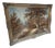 Large Vintage Landscape, Woodland, Oil Painting on Canvas, Gold Wood Frame, I Cafieri For Sale
