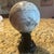Mid-Century Modern Polished Rainbow Moonstone Crystal Sphere – Statement Mineral Specimen Without Stand For Sale - Image 3 of 6