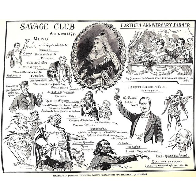 "Brother Savages and Guests: A History of the Savage Club 1857-1957" 1958 Bradshaw, Percy V. For Sale - Image 11 of 12