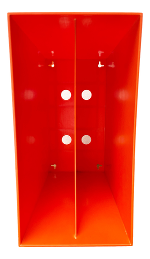 Mid-Century Space Age Model LP Box Magazine and Vinyl Rack, 1960s