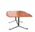 Mid-Century Modern Coffee Table with Contoured Top and Metal Frame, Italy, 1960s For Sale - Image 3 of 10
