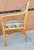 Mid-Century Modern Maple Faux Bamboo Tapestry Upholstered Arm Chairs, a Pair For Sale - Image 3 of 6