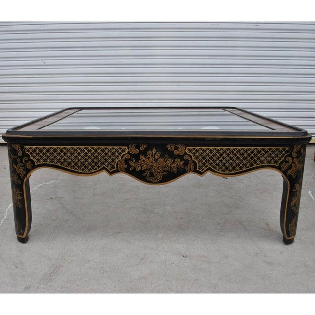 Mid-Century Modern Drexel Asian Motif Coffee Table For Sale - Image 3 of 8