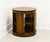 Late 20th Century Mahogany Round Revolving Bookcase Side Table For Sale - Image 9 of 9