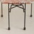 Pair of Italian Red Marble + Iron Asymmetrical Coffee Tables, 1950s For Sale - Image 9 of 11