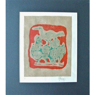 Yargo De Lucca, Canada Suite Signed Serigraph Yargo de Lucca Native Canadian Inspired Art Print, 1976-1977 For Sale
