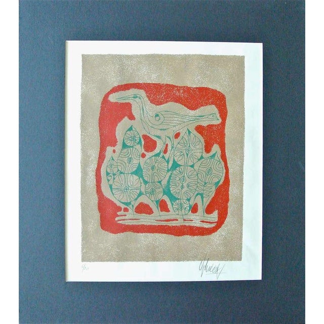 Yargo De Lucca, Canada Suite Signed Serigraph Yargo de Lucca Native Canadian Inspired Art Print, 1976-1977 For Sale