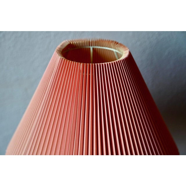 Scandinavian Danish Heiberg Lamp in Porcelain and Brass from Sohølm, 1960s For Sale - Image 4 of 13