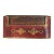 Antique Wooden Red and Gold Game Box For Sale