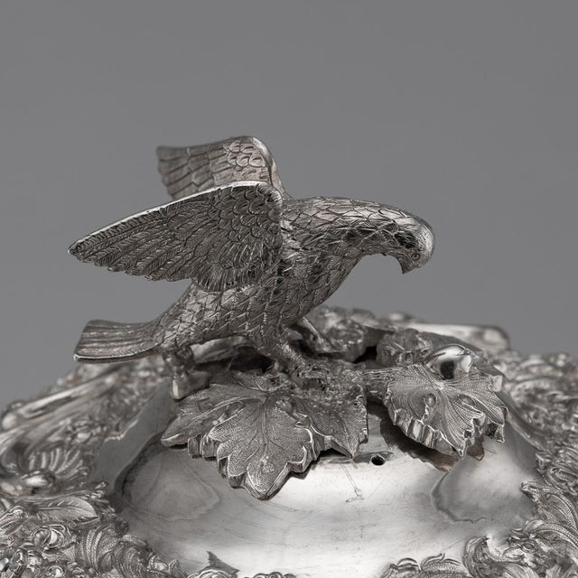 Antique William IV Silver Hot Water Kettle or Samovar, London, 1837 For Sale - Image 10 of 18