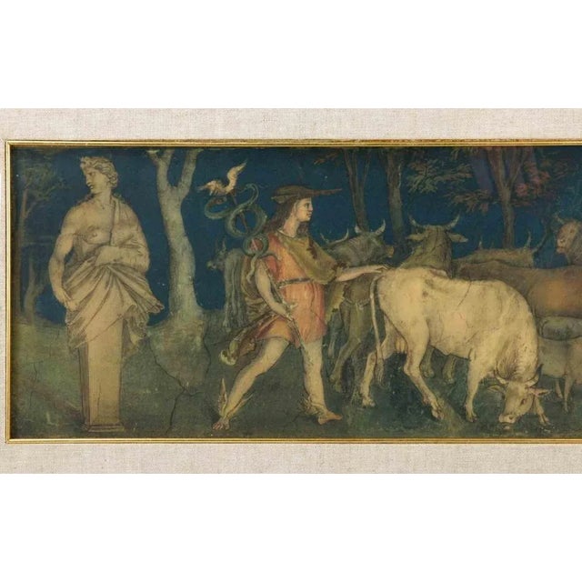 After Baldassarre Peruzzi, Neoclassical Scene, Lithograph, Early 20th Century For Sale - Image 3 of 5