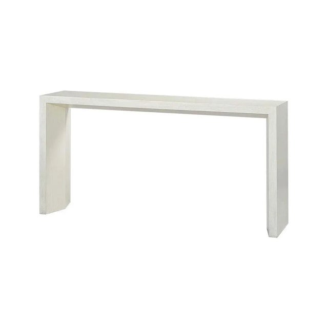 2020s Modern Painted Beveled Console For Sale - Image 5 of 5