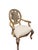 French Set of Six Louis XVI Style “Chaise en Médaillon” Dining Chairs For Sale - Image 3 of 18