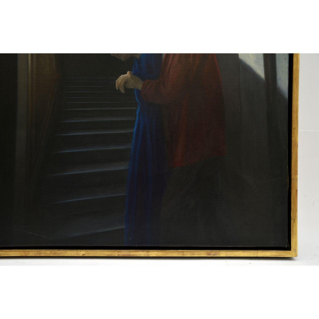 Genevieve Dael, Couple IV, 1993, Oil Painting on Canvas For Sale - Image 7 of 11