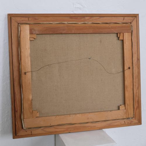 Sven-Olof Hamlet, Still Life with Plant, Oil Painting, 1959 For Sale - Image 8 of 12