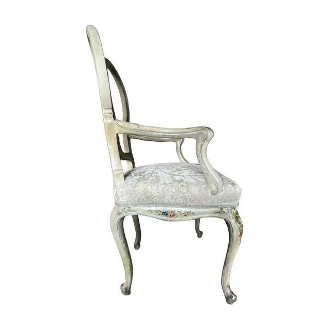 Beautiful Antique Hand-Painted Chair