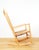Mid-Century Modern Vintage J16 Rocking Chair by Hans J. Wegner for FDB Møbler, 1960s For Sale - Image 3 of 14