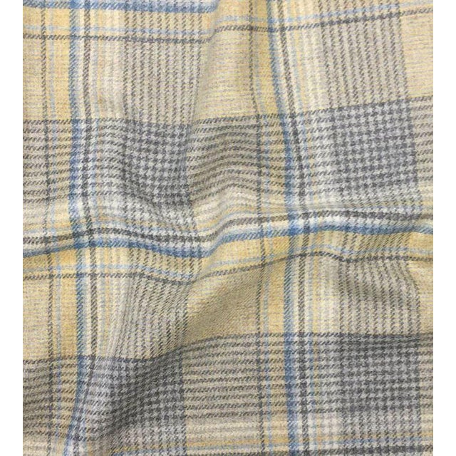 Wagtail Plaid Fabric Almond Sample Chairish