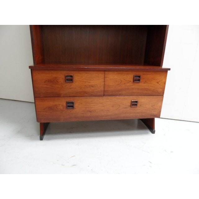 Mid-Century Modern Open Bookcase, 1950s For Sale - Image 9 of 13