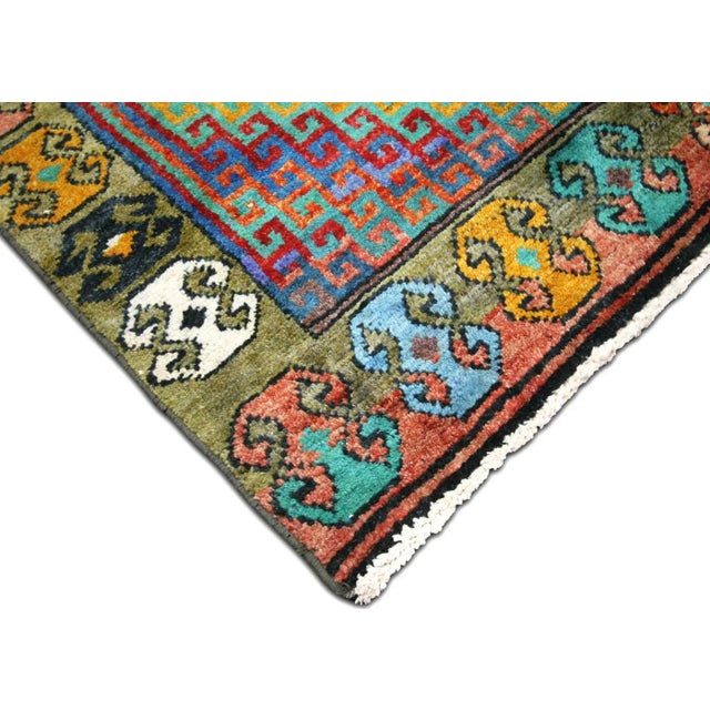 Illustration 1960s Turkish Oushak Runner For Sale - Image 3 of 7