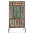 Door with Patinated Wooden Bars on a Pedestal For Sale - Image 6 of 6