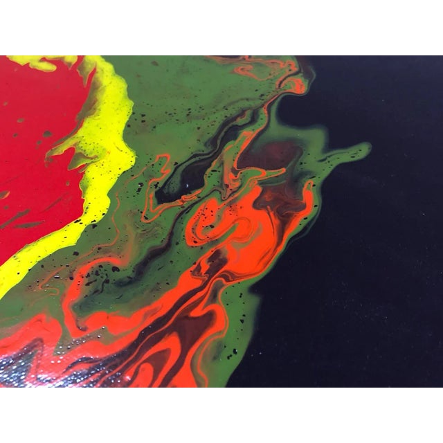 1970s Abstract Modern Painting For Sale - Image 9 of 13