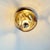 1970s Pair of Glass Wave/Futura Wall Lamps/Sconces by Koch & Lowy for Peill & Putzler For Sale - Image 6 of 9