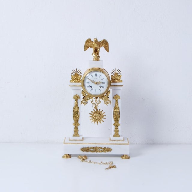 Napoleon III Grandfather Clock, 1970s For Sale - Image 16 of 16