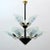 Metal Modern Italian Murano Glass Chandelier in the Shape of Sails, 1989 For Sale - Image 7 of 7