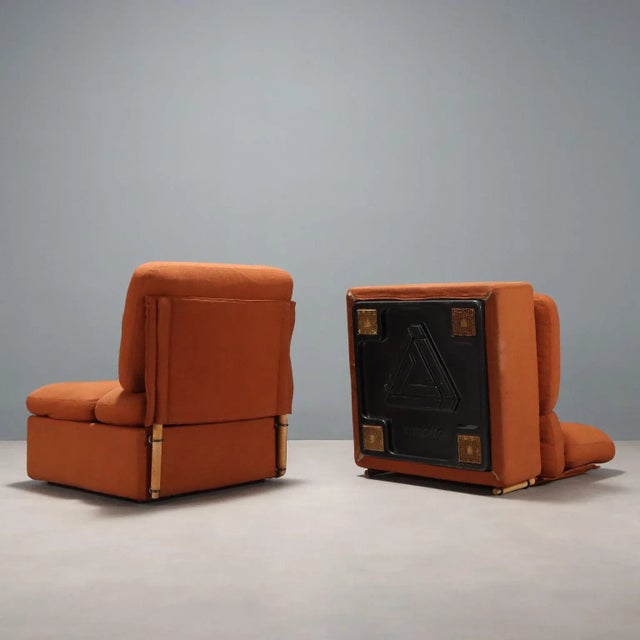 Zanotta Armchairs, 1980s, Set of 3 For Sale - Image 12 of 15