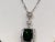 17 Carat Green Tourmaline and 4 Carat Diamond Pendant / Necklace 14 Karat Gold For Sale - Image 16 of 18