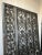 Massive Antique Bronze Filigree Exterior Door with Lock & Hinge Mortise's. Weighty, sturdy and solid. The lock will...