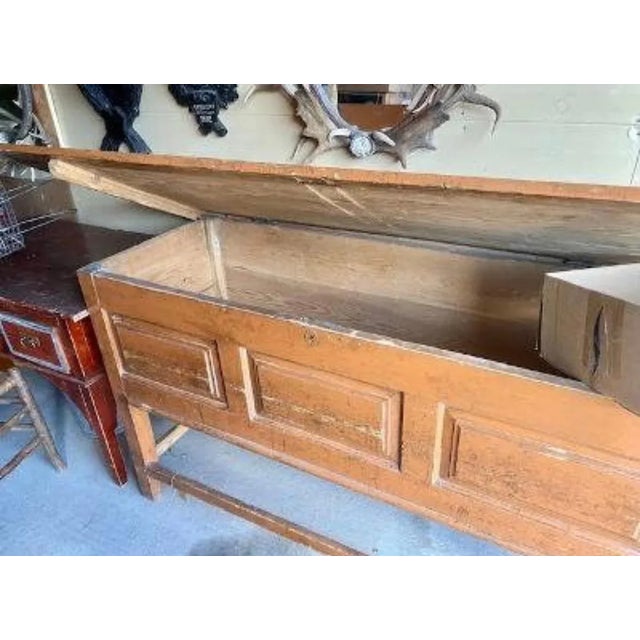 Early 1900s French Baker's Table With Lift Top For Sale In Aspen - Image 6 of 12