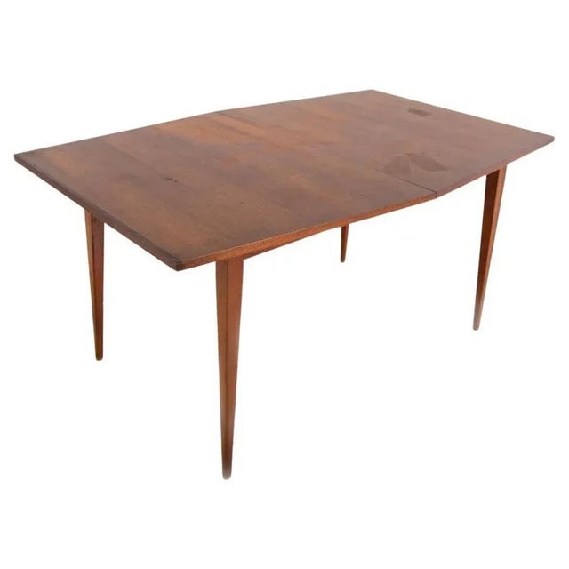 American Geometric Wooden Dining Table For Sale - Image 9 of 9