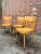 Wood Wooden Dining Chairs from Erco, 1960s, Set of 3 For Sale - Image 7 of 11