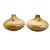 Mid-Century Modern Ikea Salong Amber Glass Squat Bud Vase by Johanna Jelinek For Sale - Image 3 of 5