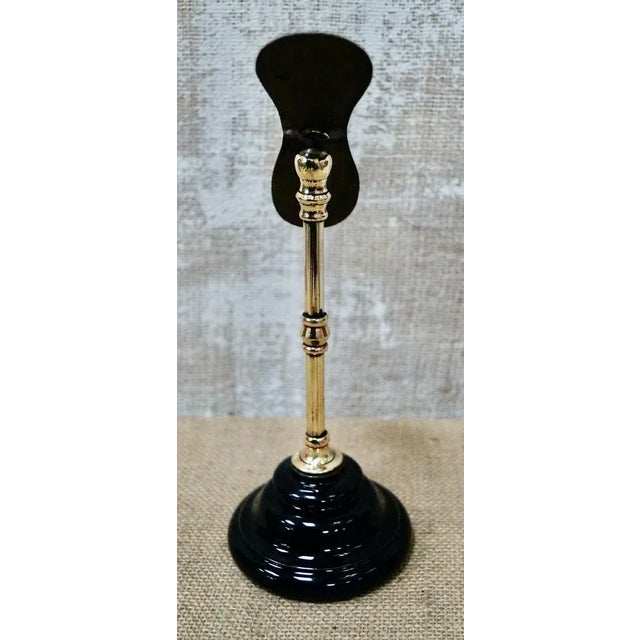 Late 19th Century Victorian Brass Shoe Display Stand For Sale - Image 5 of 10