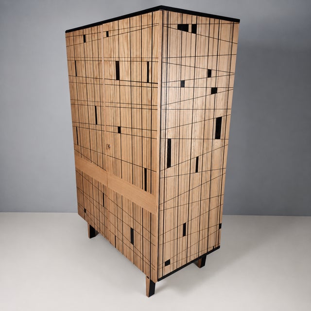 Vintage Wardrobe by Francisek Mezulanik, 1970s For Sale - Image 6 of 14