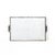 Documented Art Deco Spiral Cubist Eglomise White, Cream & Black Detailed Tray For Sale - Image 10 of 10
