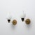 Vintage Italian Sconces in Brass and Opaline Glass, 1950s, Set of 2 For Sale - Image 12 of 12