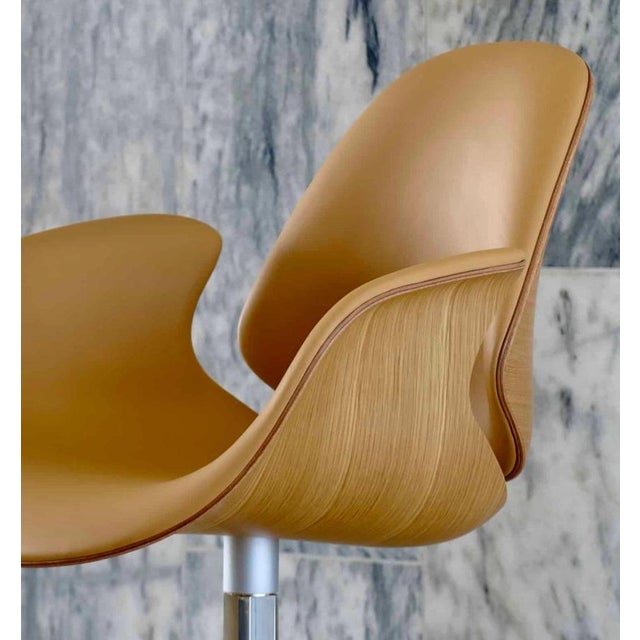 One Collection Council Chair in Walnut and Upholstery from Salto and Sigsgaard For Sale - Image 16 of 18