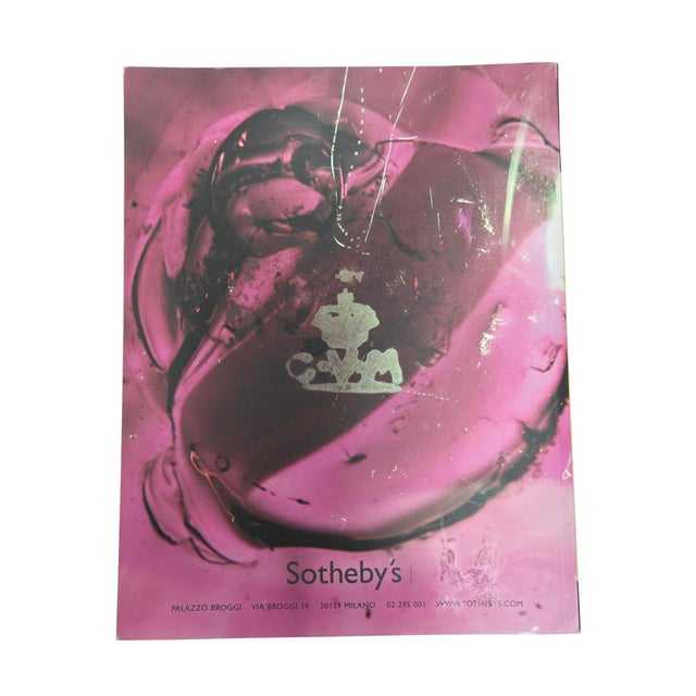 Assouline 2005 Sotheby's Auction Catalog, "Vetri Di Murano. La Collezione Storica Pauly", Murano Glass, the Historic Pauly Collection, Venice, Italy For Sale - Image 4 of 16