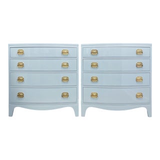 1950s Henredon Bachelor Chest Nightstand - a Pair For Sale