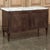 Mid-Century French Mahogany Commode With Carrara Marble Top in Louis XVI Style For Sale - Image 17 of 17