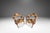 This handsome pair of teak armchairs, attributed to Erik Kirkegaard for Høng Stolefabrik, captures the warm, organic...