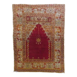 Antique Turkish Prayer Rug For Sale
