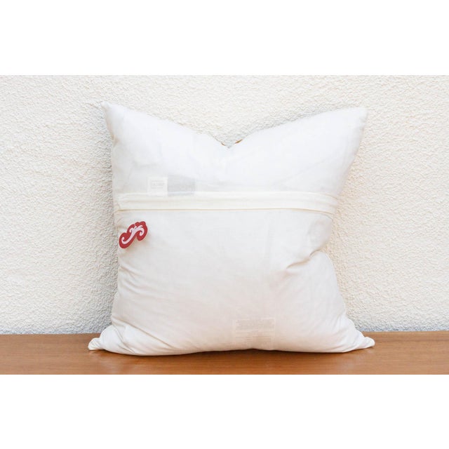 Golden Suzani Pillow For Sale In Los Angeles - Image 6 of 7